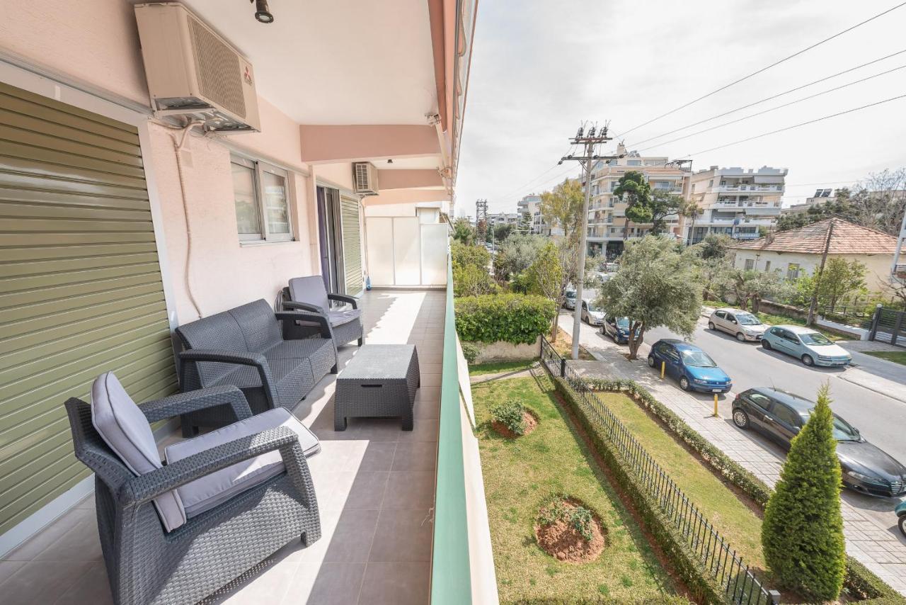 An Impressive 2 Bdr Apt In Glyfada Athen Eksteriør billede
